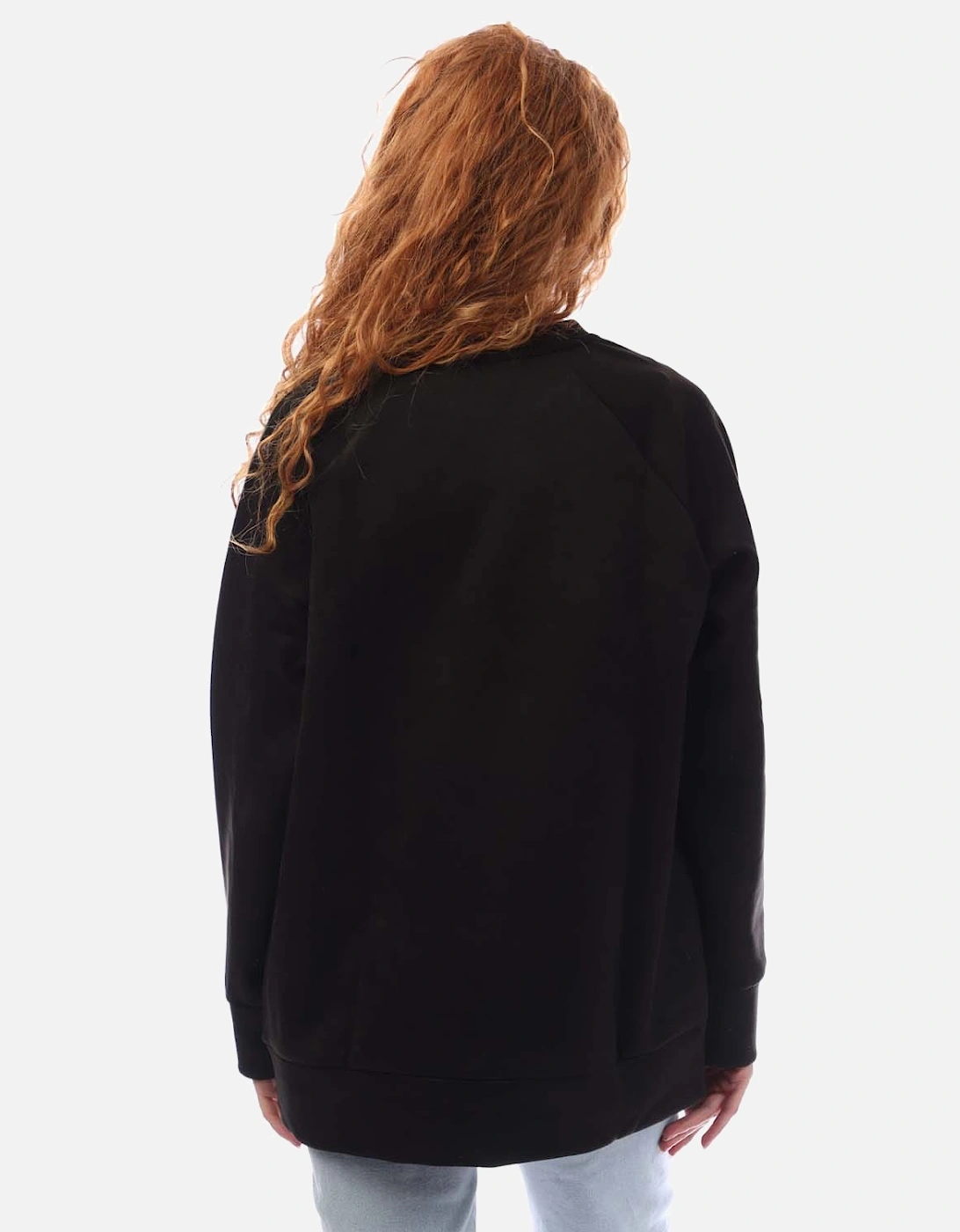 Sueded Scuba Pullover Sweatshirt