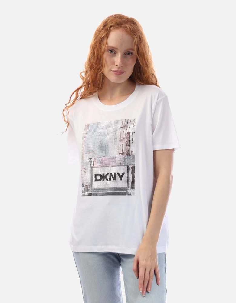 Subway Rhinestone T-Shirt