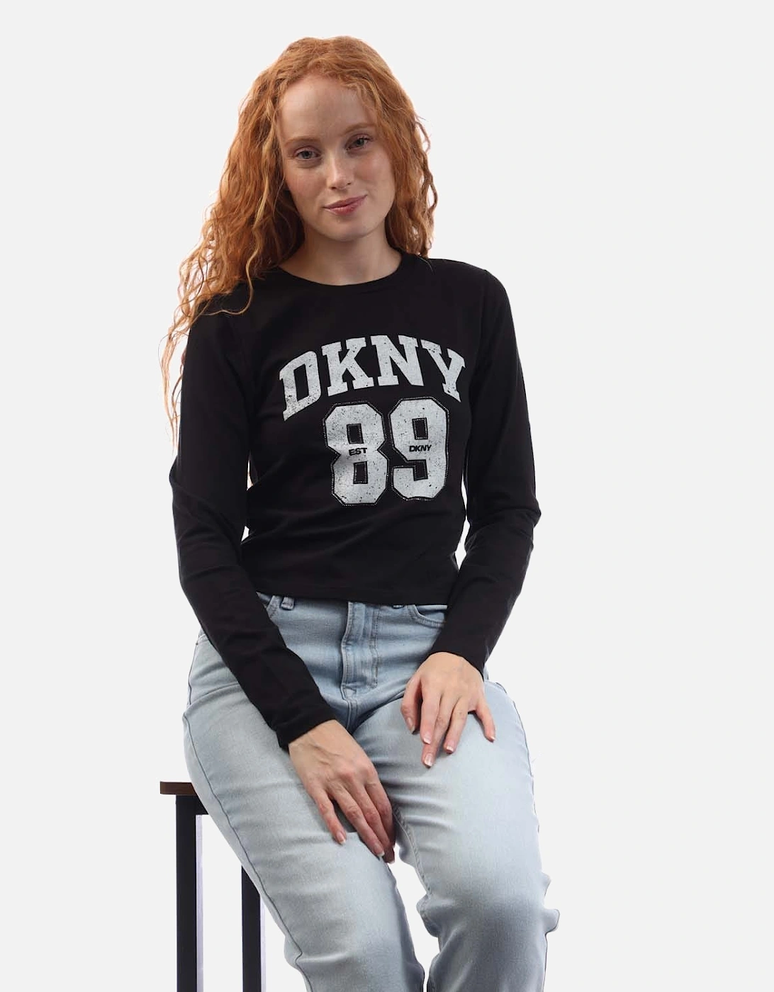 1989 Logo Fitted Long Sleeve T-Shirt, 5 of 4