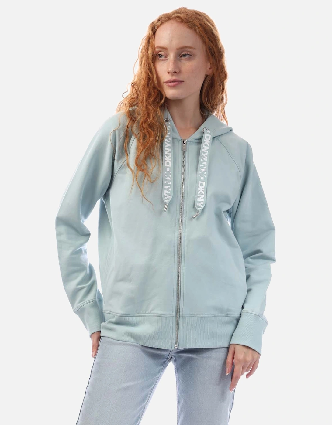 Two Tone Logo Zip Sweat Jacket, 5 of 4