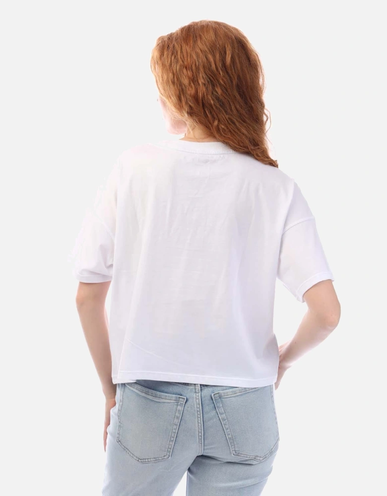 Flaked Rhinestone Logo T-shirt
