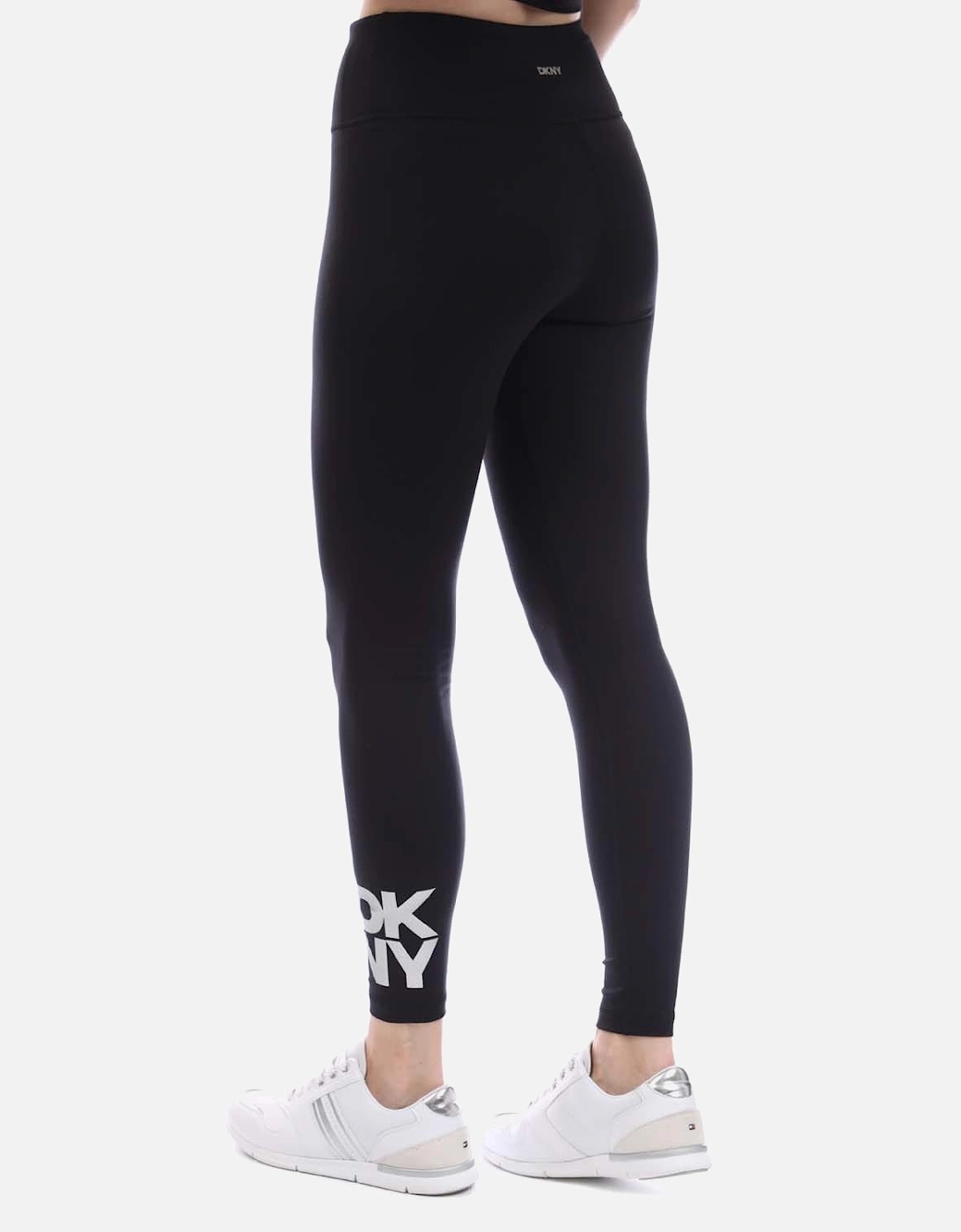 High Waist Skinny-Fit Solid Tight