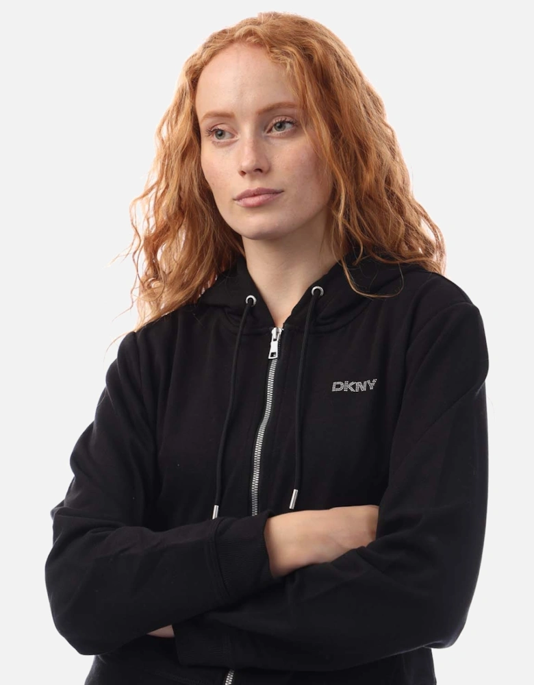 Mini Stud Logo Full Zip Hoody