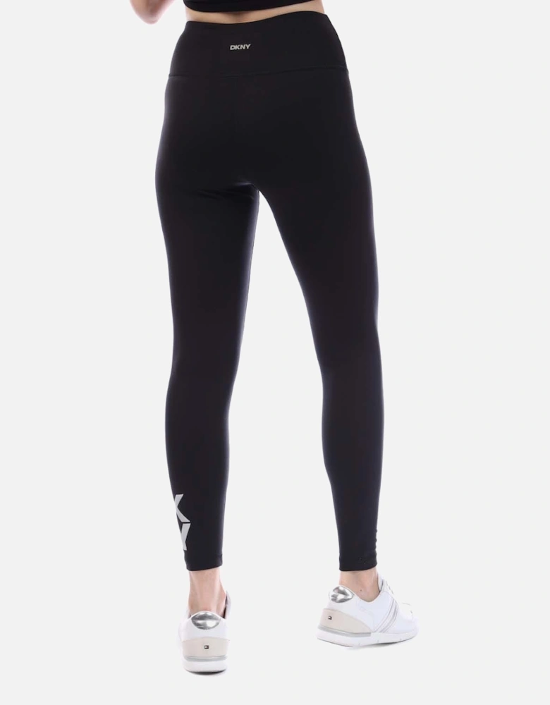 High Waist Skinny-Fit Solid Tight