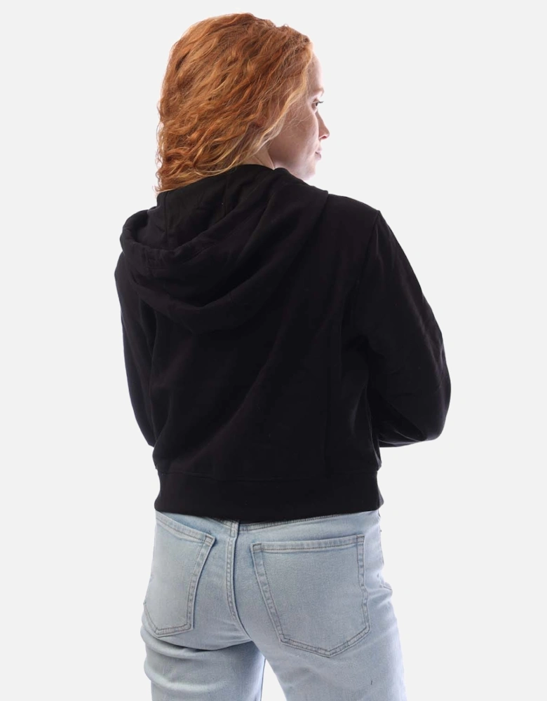 Mini Studded Logo Full Zip  Hoodie
