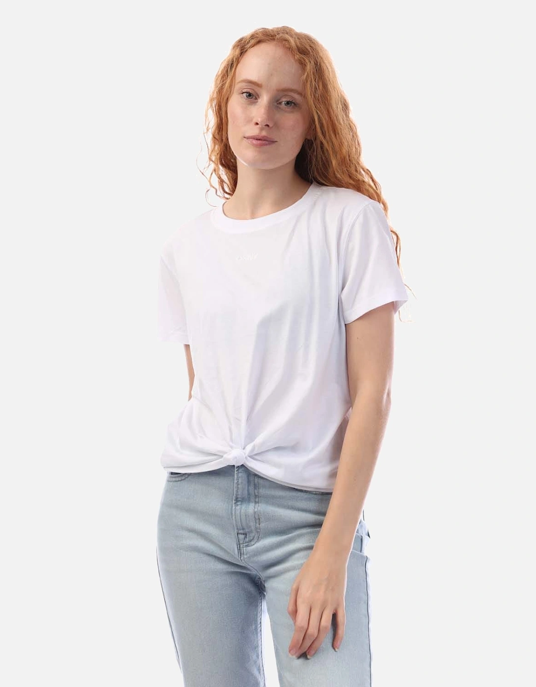 Embellished Logo Knot T-Shirt, 5 of 4
