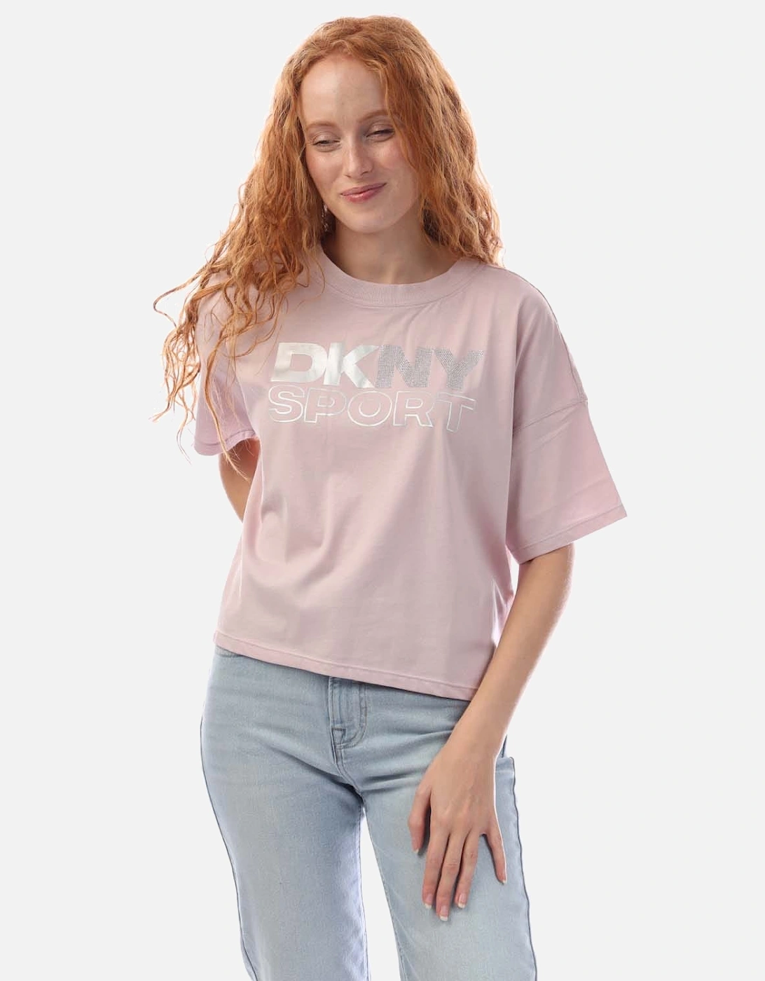 Foil Rhinestone Logo T-Shirt, 5 of 4