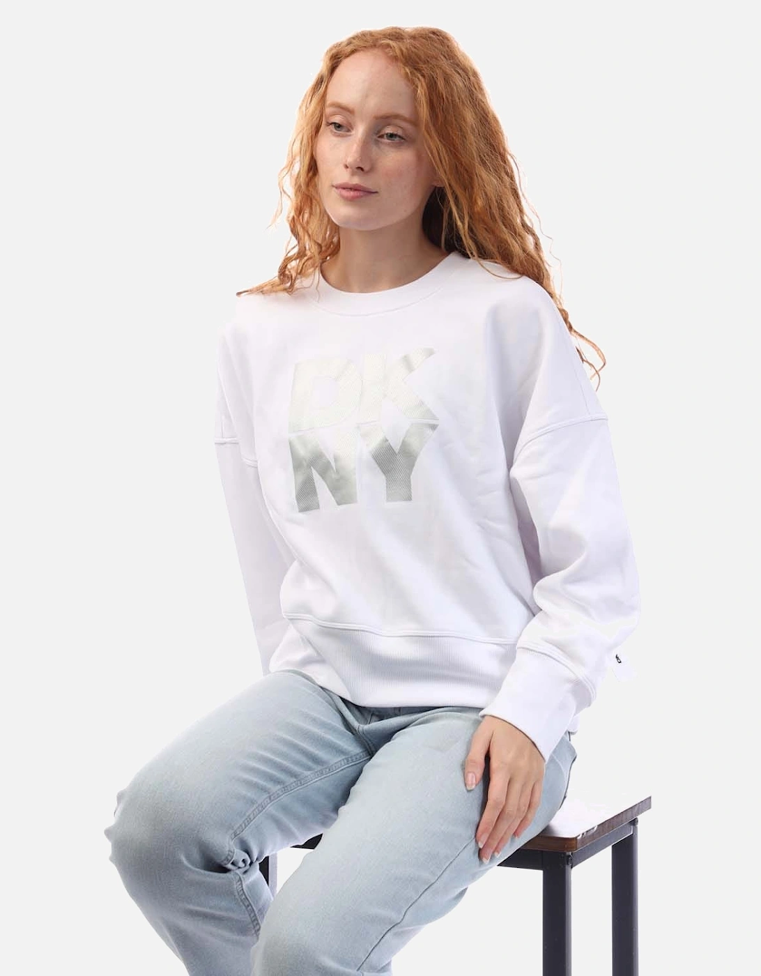 Foil Logo Crew Neck Sweat