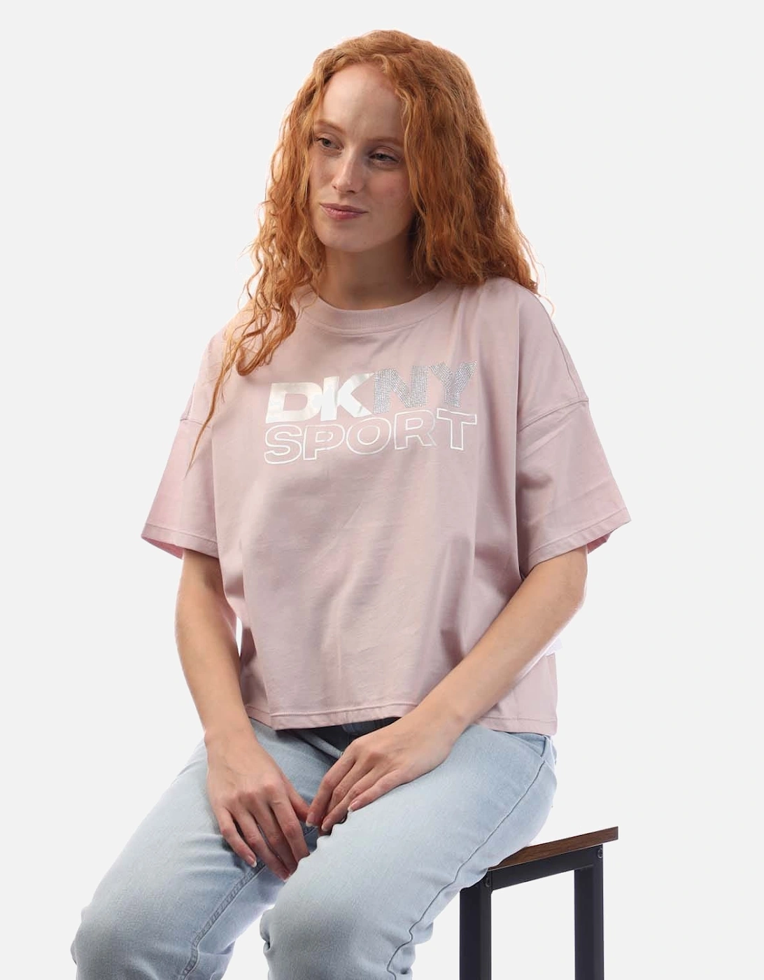Foil Rhinestone Logo T-Shirt