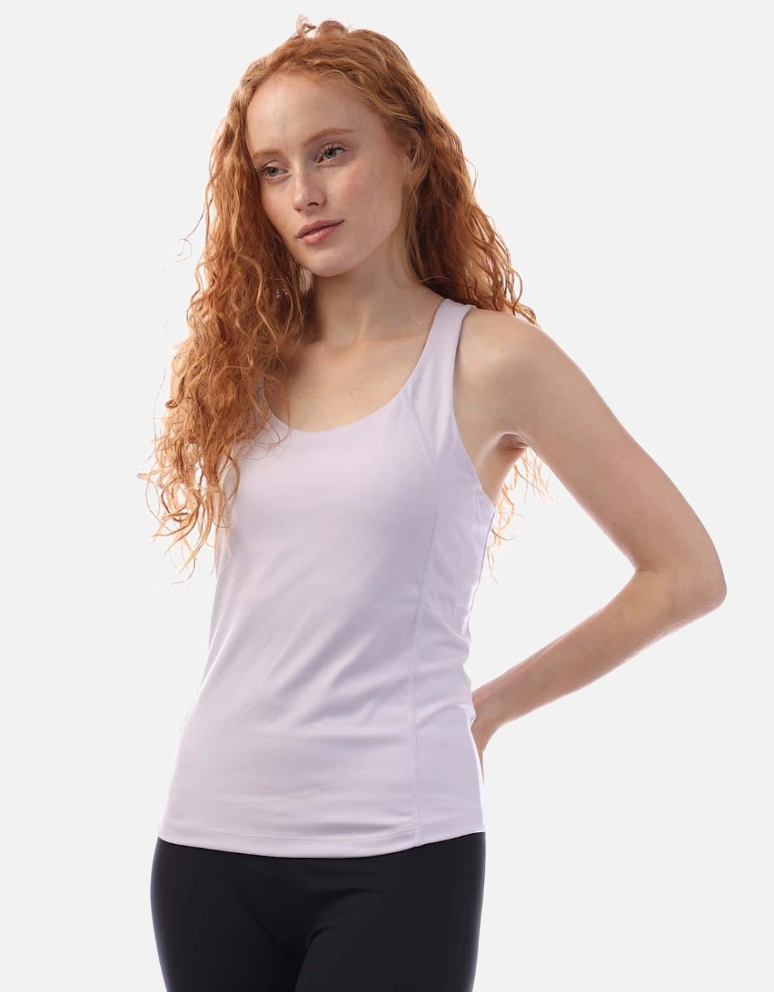 DKNY Women's Racerback SleevelessTank Top - Purple - Size: 14