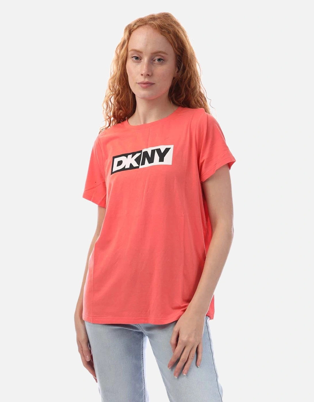 Two Tone Logo Crew Neck T-Shirt, 5 of 4