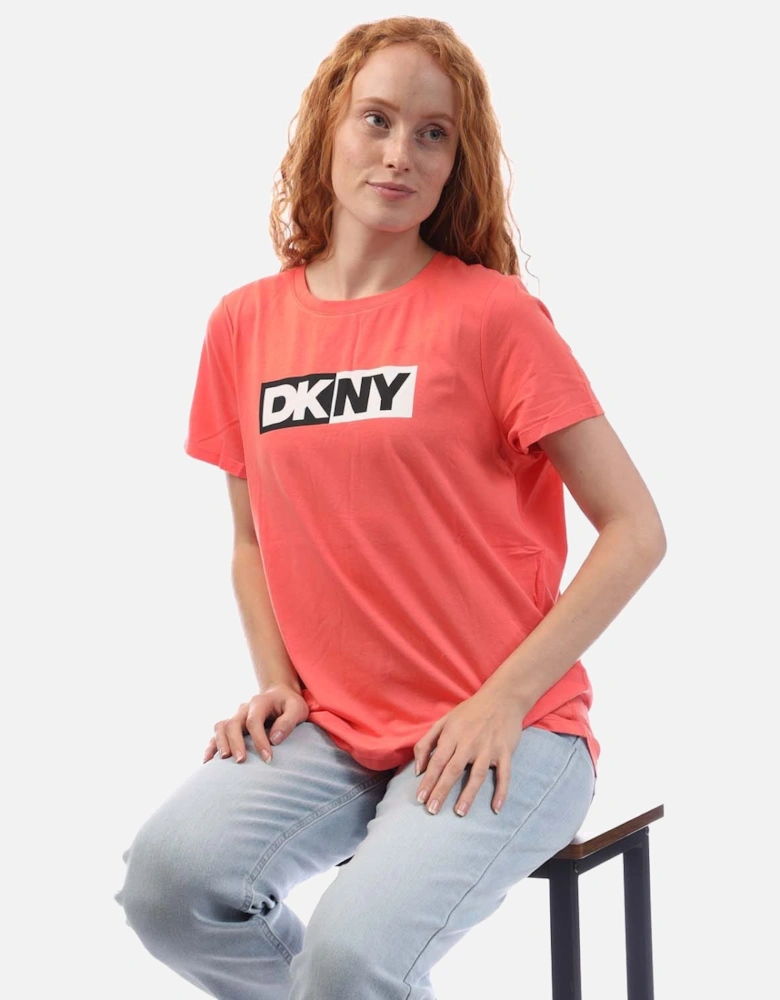 Two Tone Logo Crew Neck T-Shirt