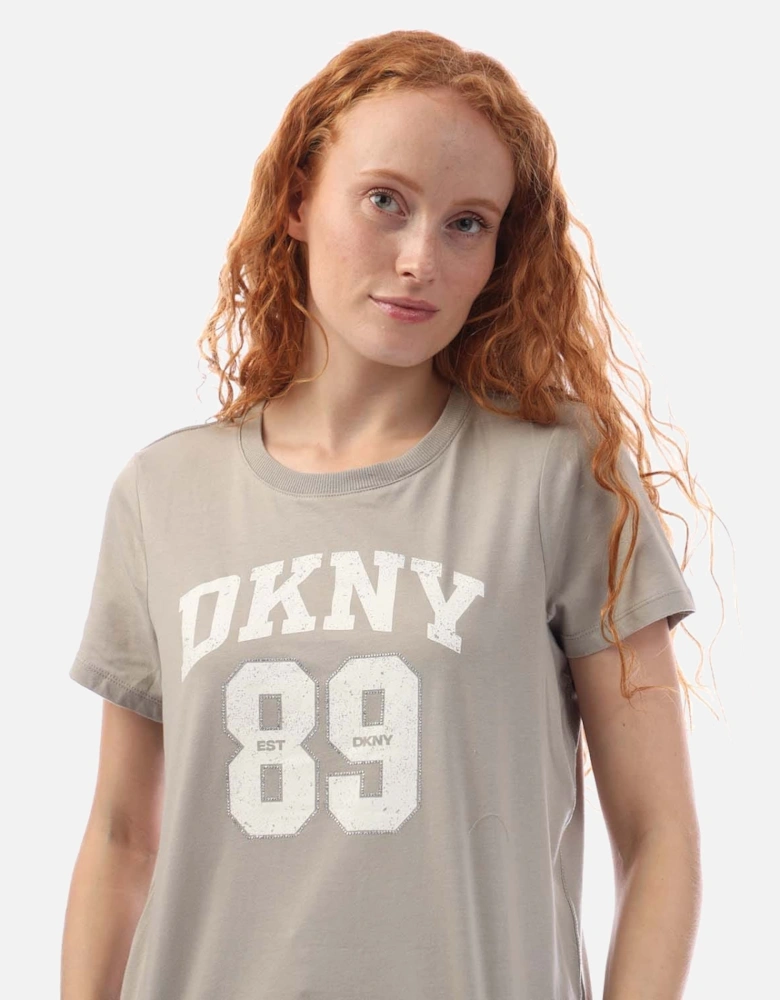 Arched 89 Logo Crew Neck T-Shirt