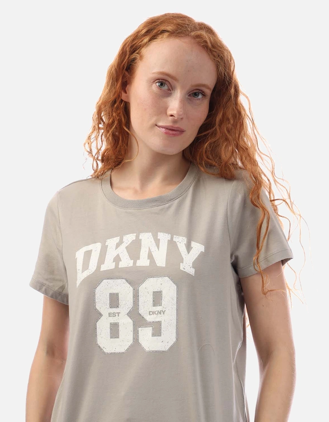 Arched 89 Logo Crew Neck T-Shirt