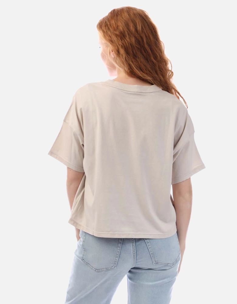 Flaked Rhinestone Logo T-shirt