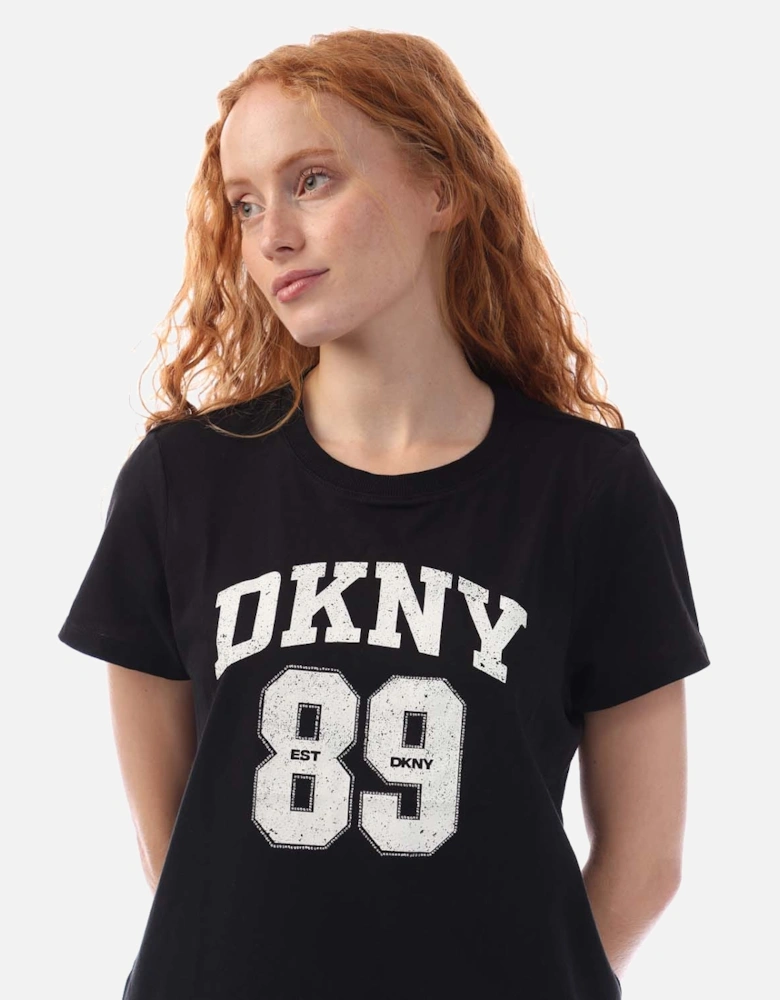 Arched 89  Logo Crew Neck T-Shirt