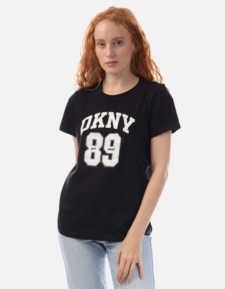 Arched 89  Logo Crew Neck T-Shirt