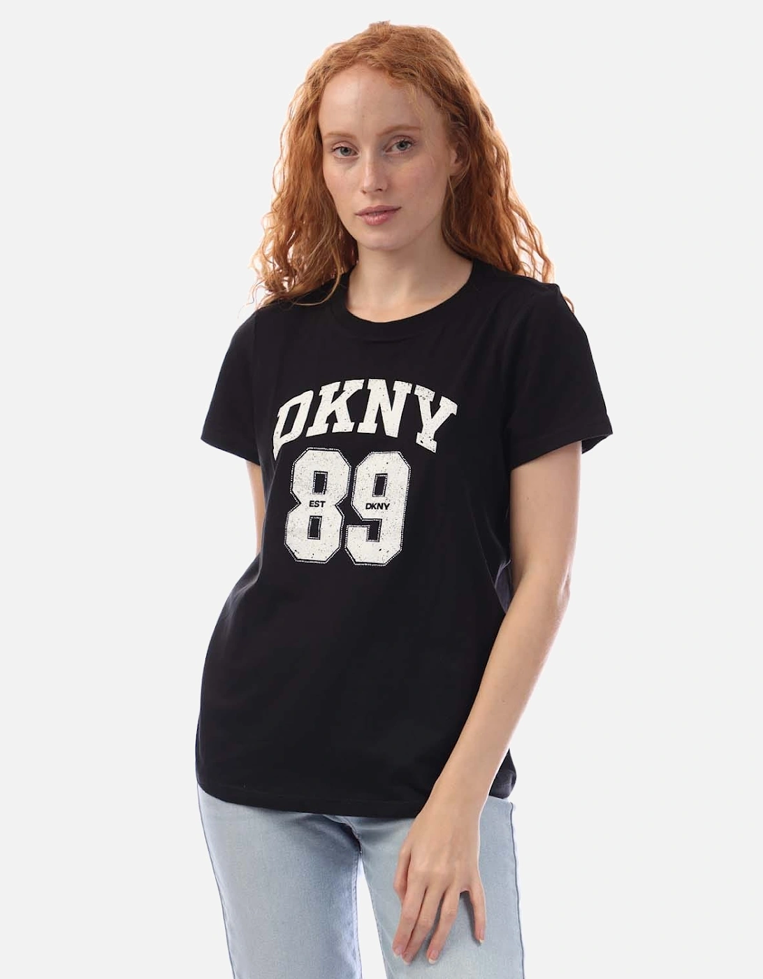 Arched 89 Logo Crew Neck T-Shirt, 5 of 4