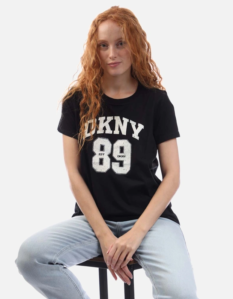 Arched 89  Logo Crew Neck T-Shirt