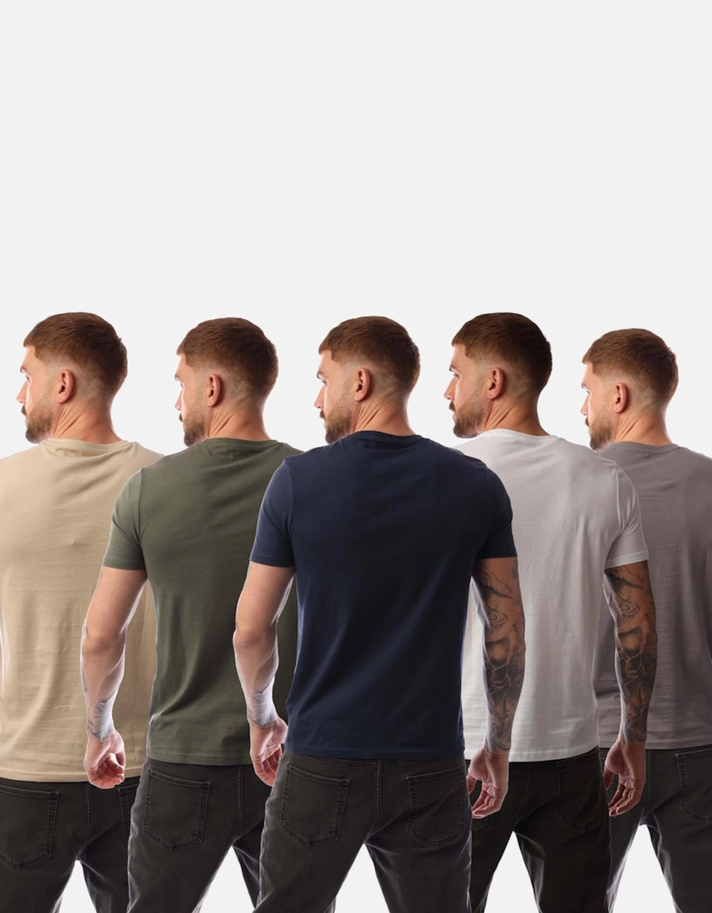 Mens Buena 5 Pack T-Shirts