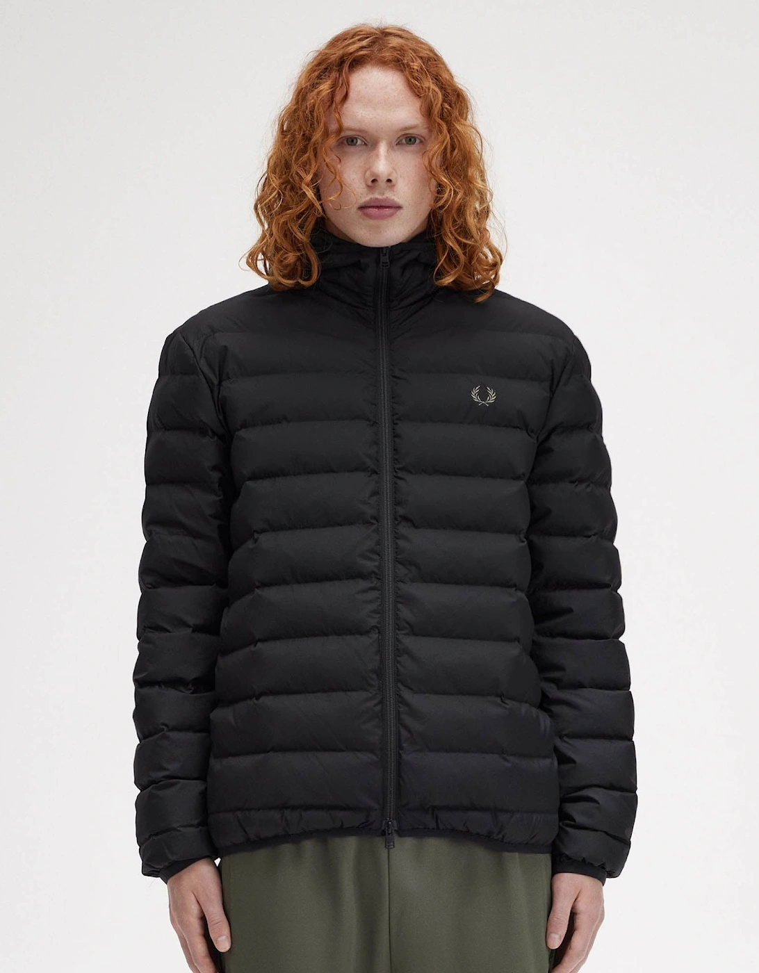 Mens Hooded Padded Jacket - Black 184, 11 of 10