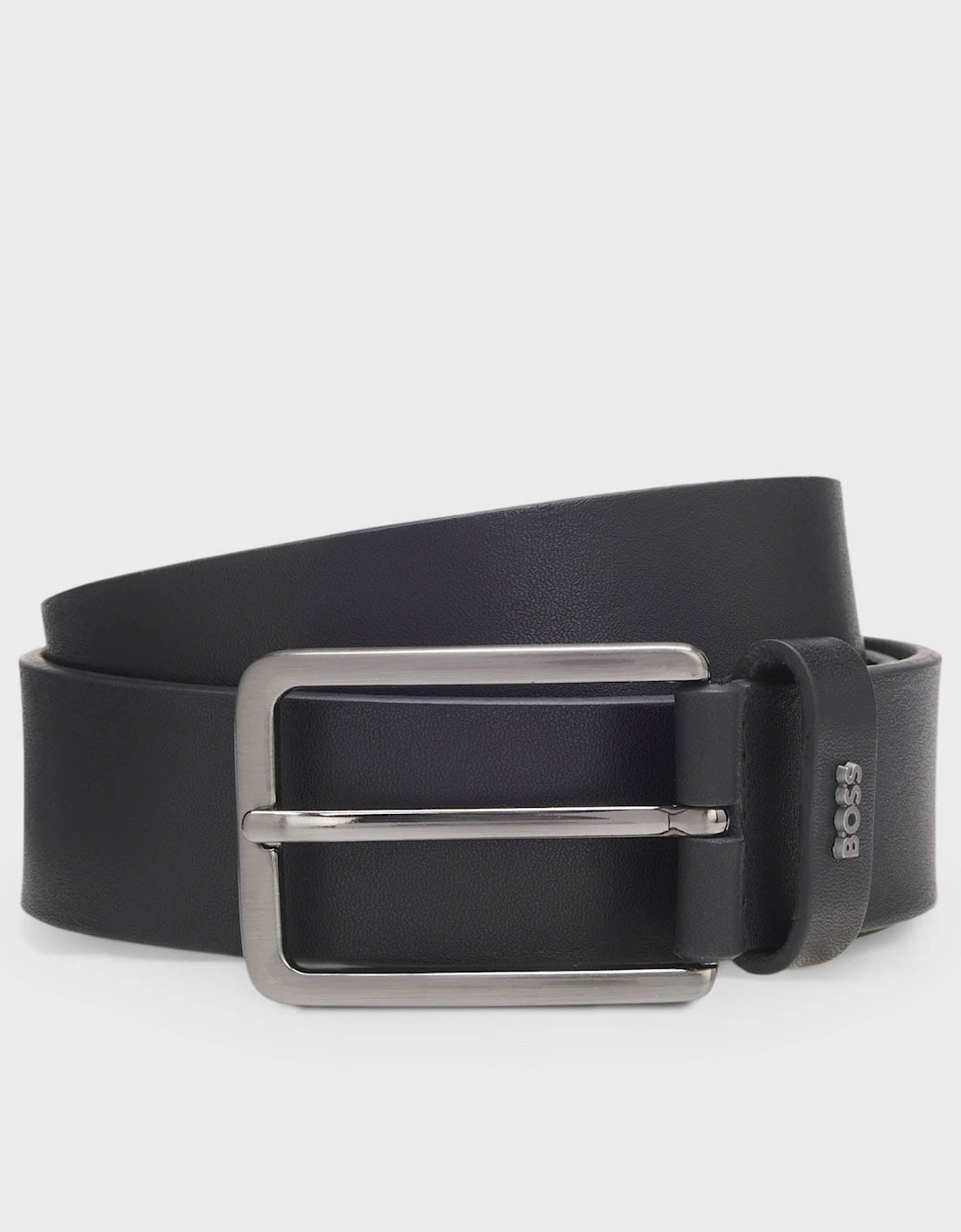 BOSS Orange Calis Logo Mens Belt - Black 001, 4 of 3