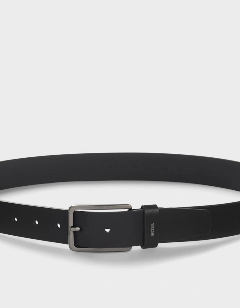BOSS Orange Calis Logo Mens Belt - Black 001
