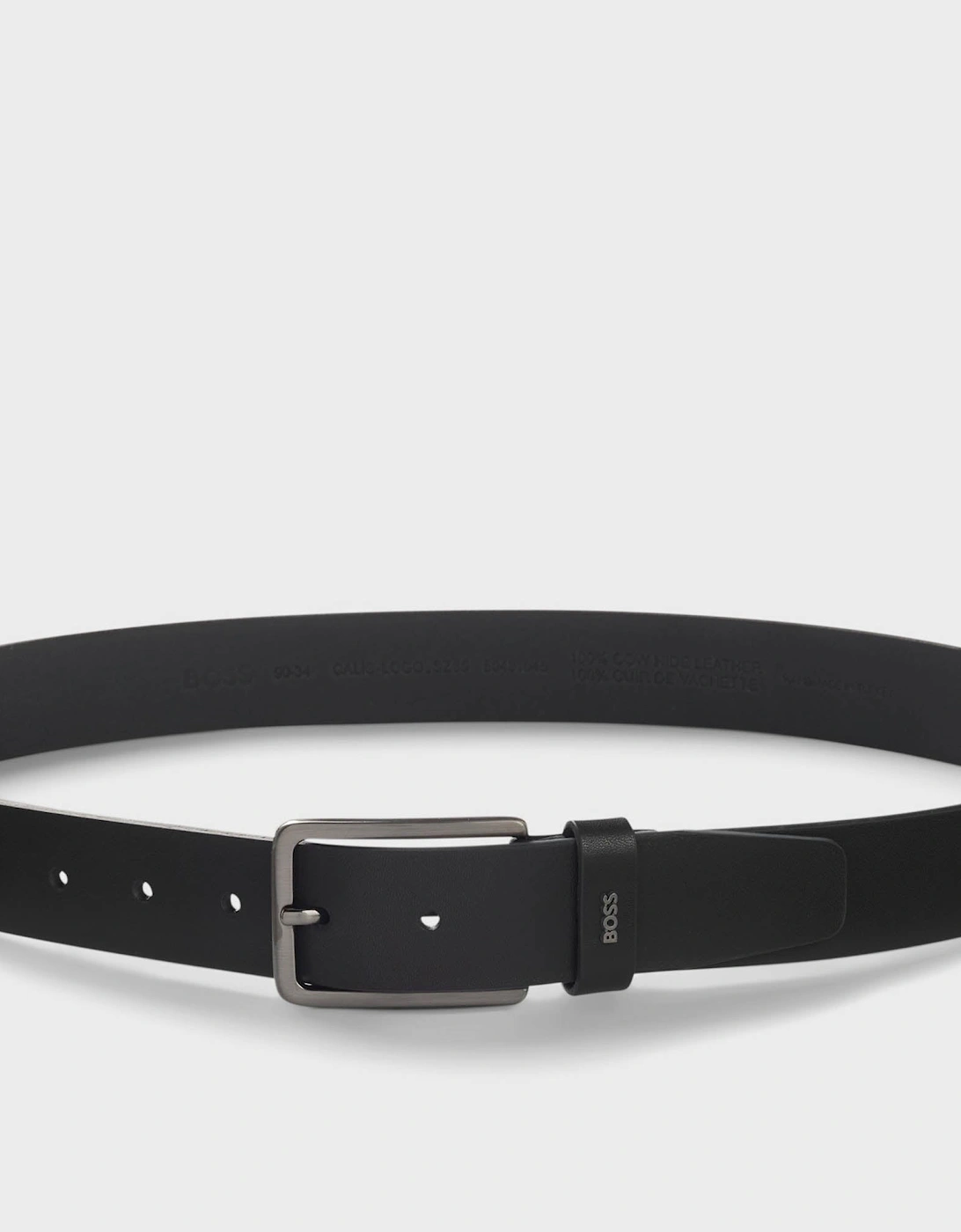 BOSS Orange Calis Logo Mens Belt - Black 001