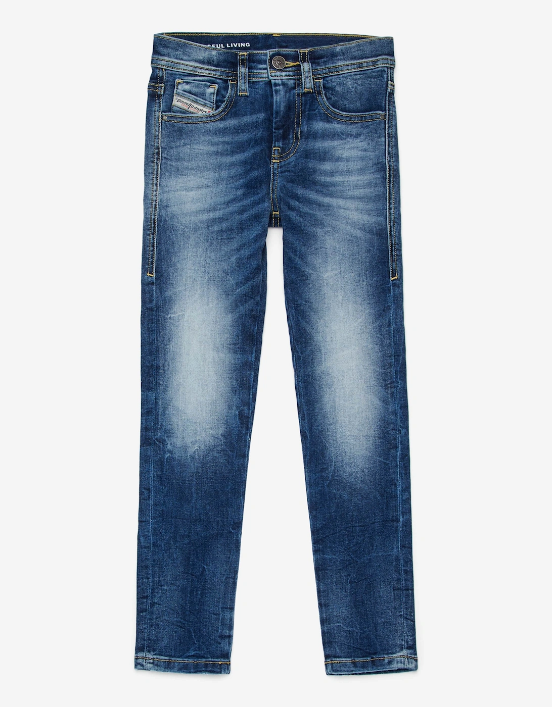 Boys Skinny Fit Jeans in Blue, 5 of 4