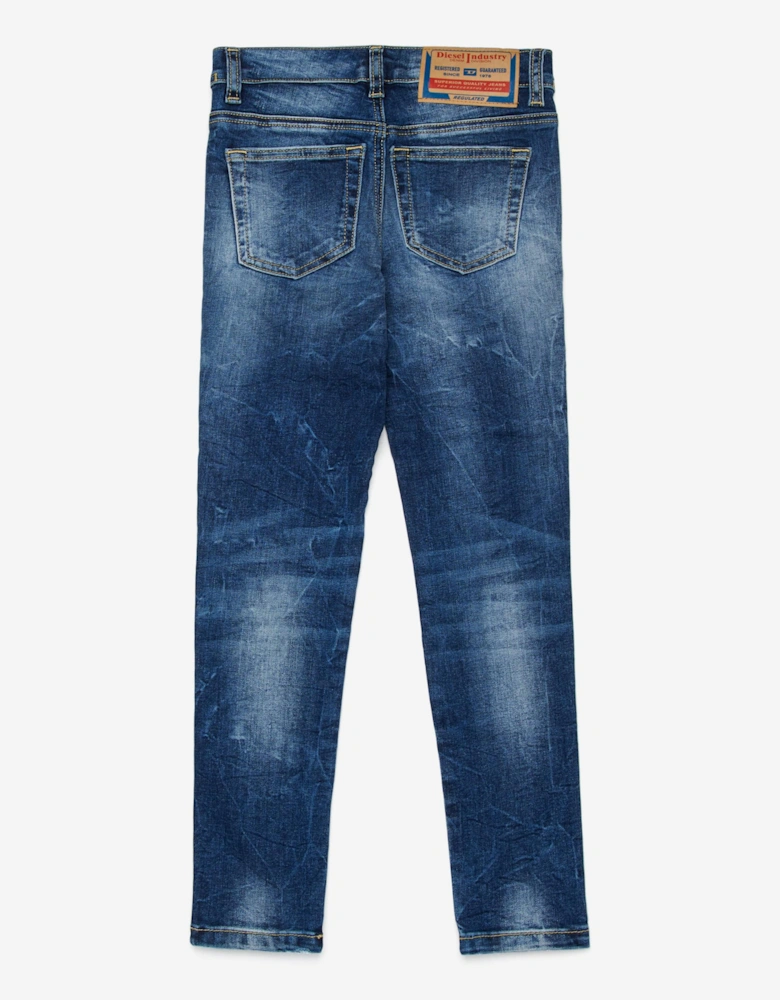 Boys Skinny Fit Jeans in Blue