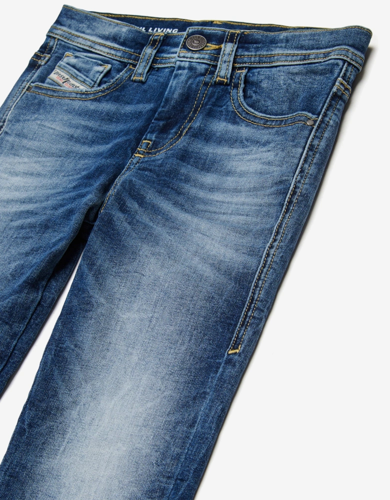 Boys Skinny Fit Jeans in Blue