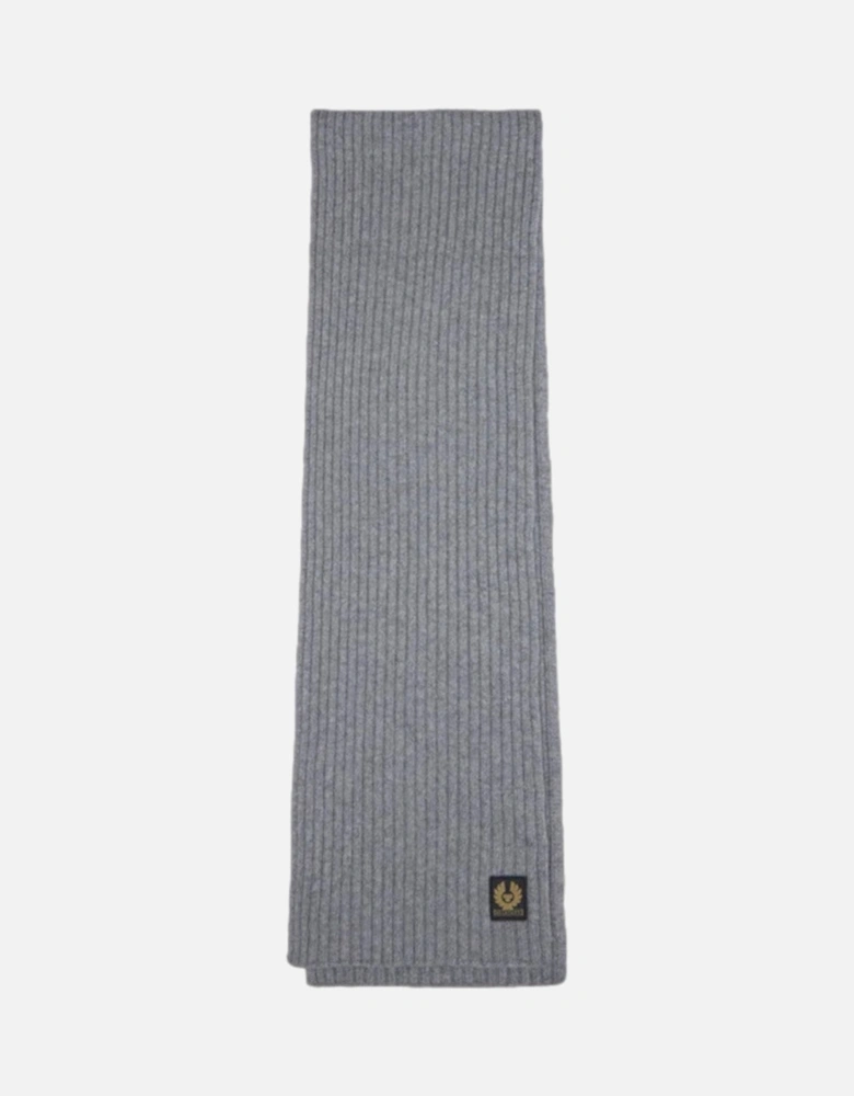 Watch Scarf Pale Grey Melange