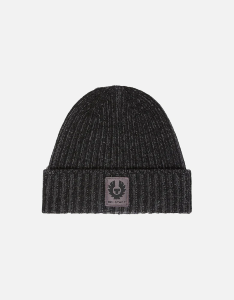 Plated Watch Hat Black/Tornado Grey