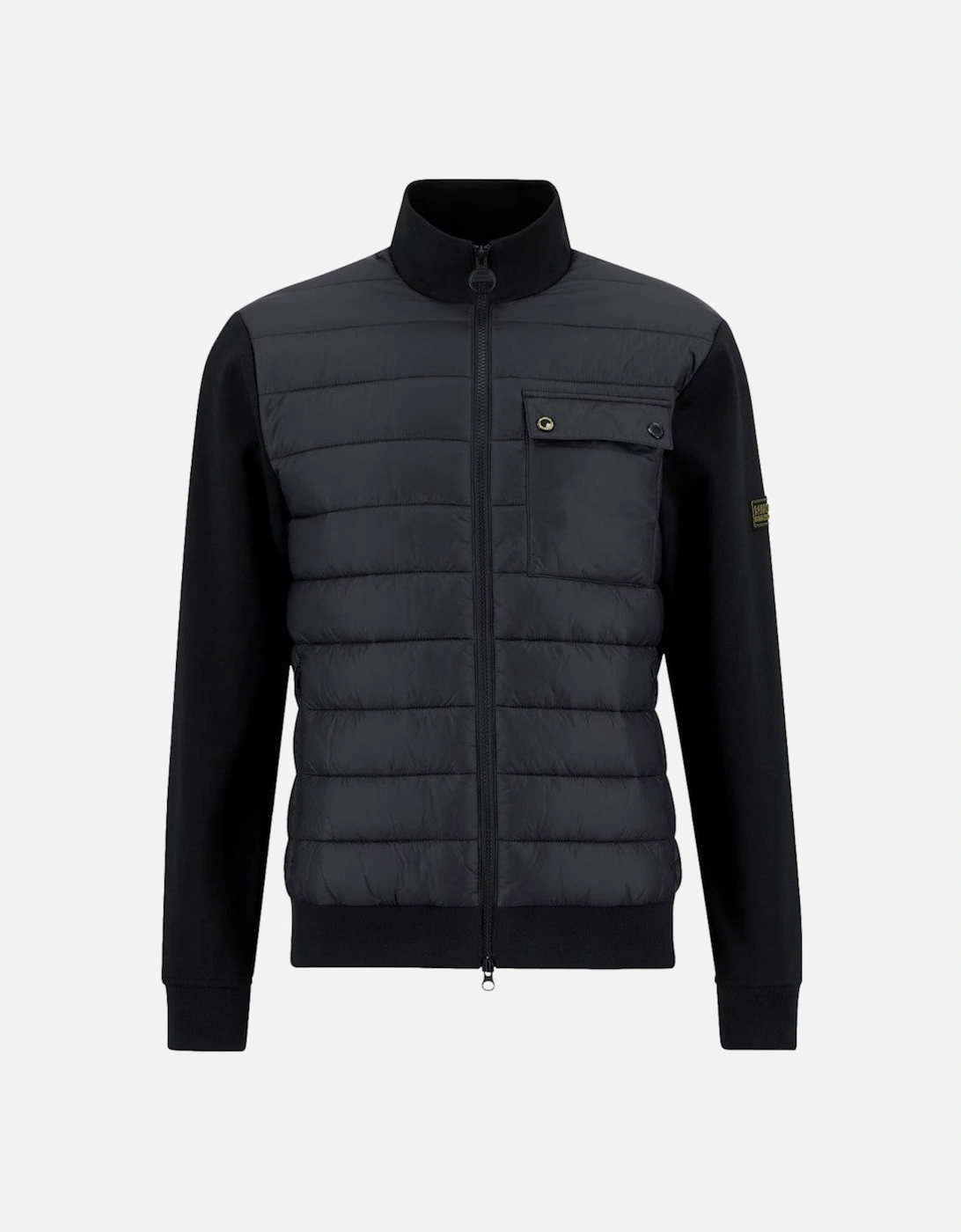 Heysham Quilted Sweater BK11 Black, 2 of 1