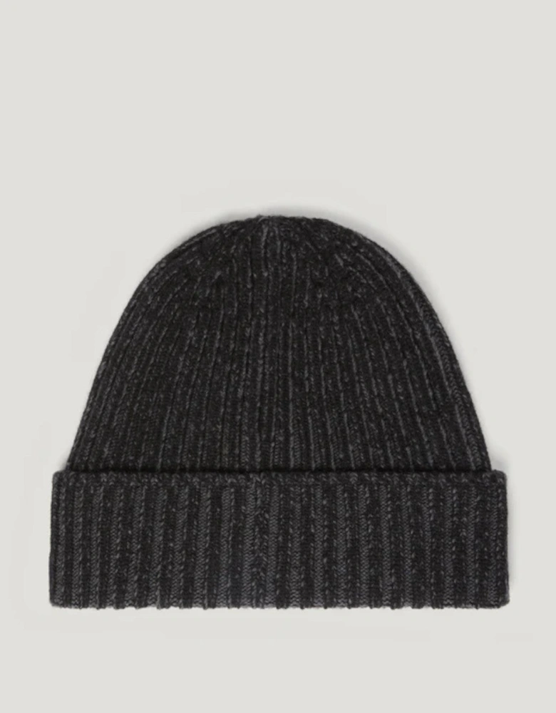 Plated Watch Hat Black/Tornado Grey
