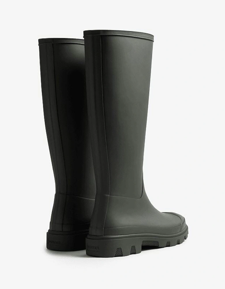 Downpour Tall Rubber Women's Olive Wellington Boots