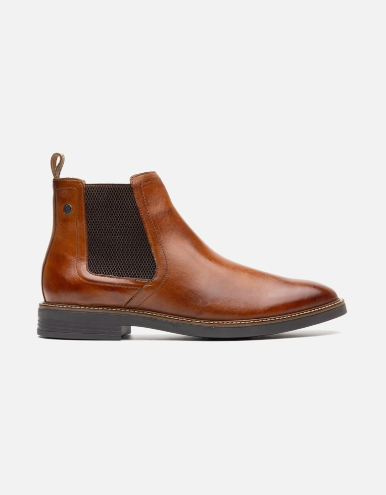 London Sussex Leather Men's Burnt Tan Boots