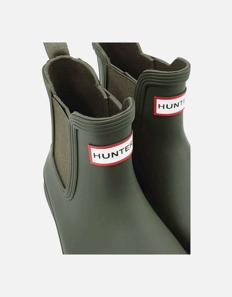 Original Chelsea Rubber Women's Dark Olive Wellington Boots
