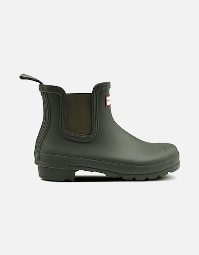 Original Chelsea Rubber Women's Dark Olive Wellington Boots