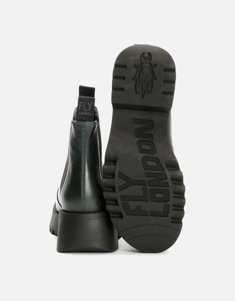 Medi Leather Women's Petrol Boots