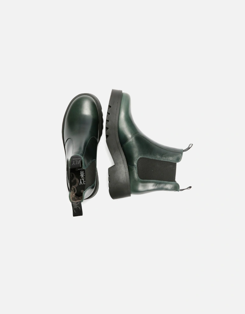 Medi Leather Women's Petrol Boots