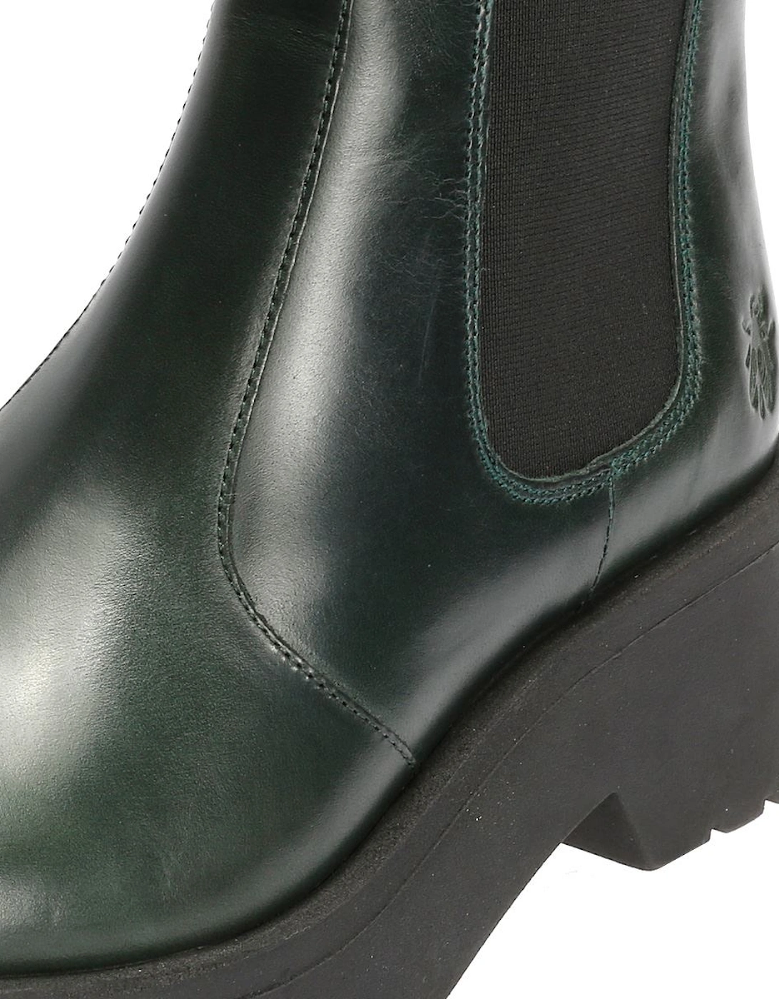Medi Leather Women's Petrol Boots