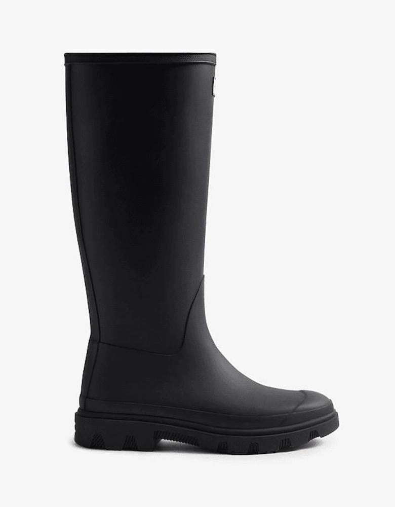 Downpour Tall Rubber Women's Black Wellington Boots