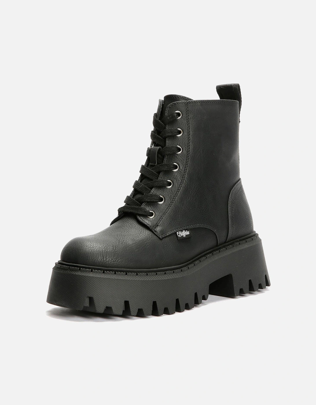 Aspen Lace Up Warm Women's Black Boots
