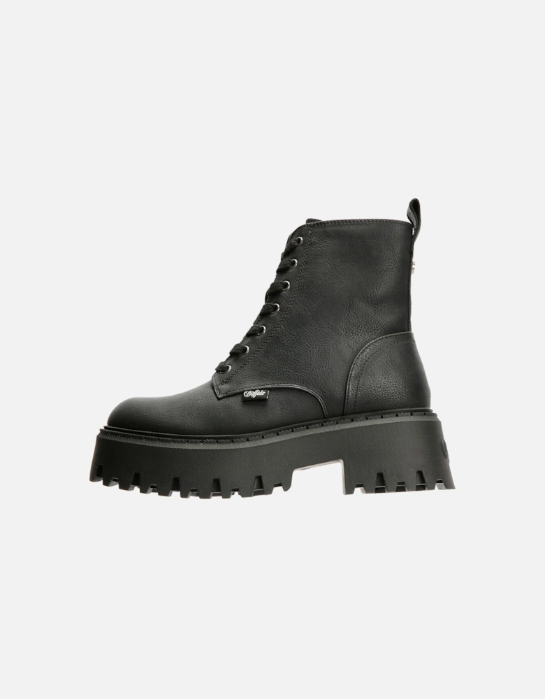Aspen Lace Up Warm Women's Black Boots