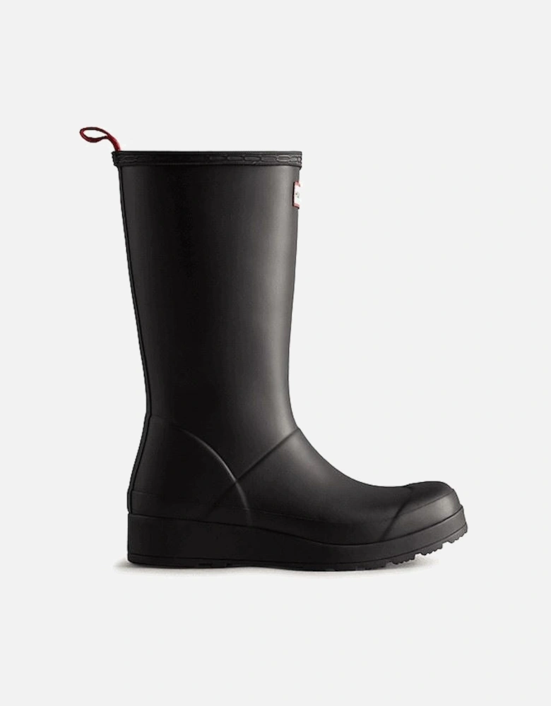 Play Tall Rubber Women's Black Wellington Boots