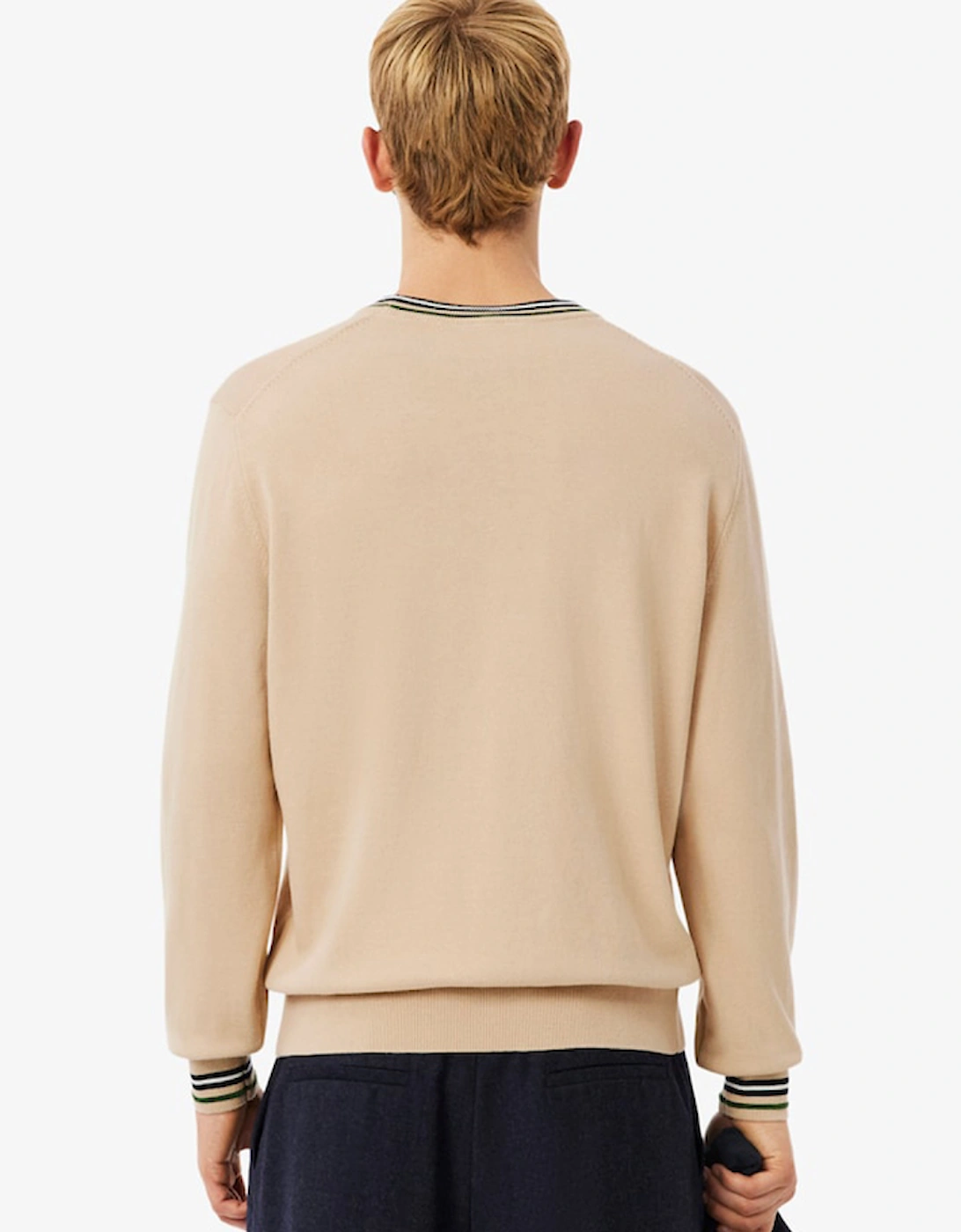 Striped Cotton Jersey Sweater