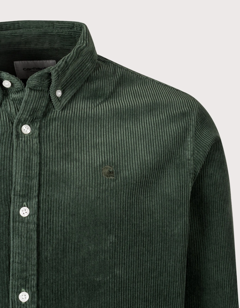 Relaxed Fit Madison Cord Shirt