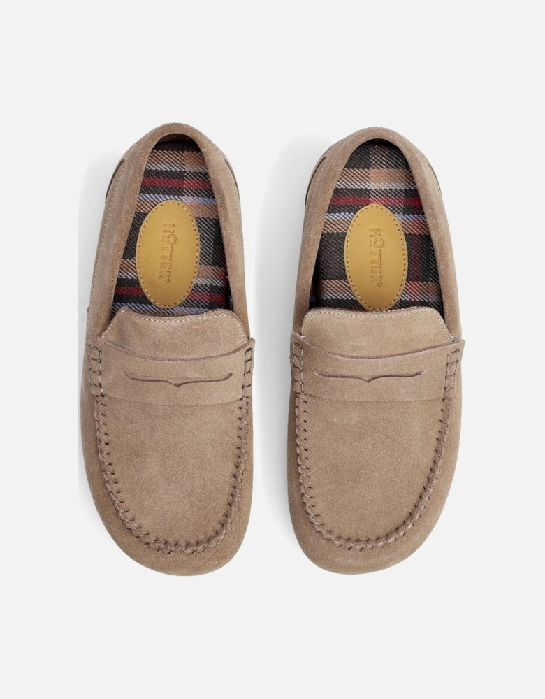 Serene Womens Suede Slippers