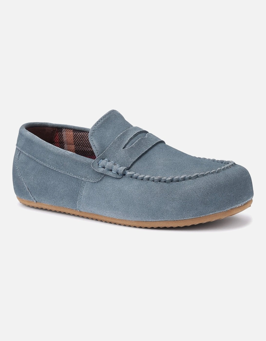 Serene Womens Suede Slippers, 5 of 4